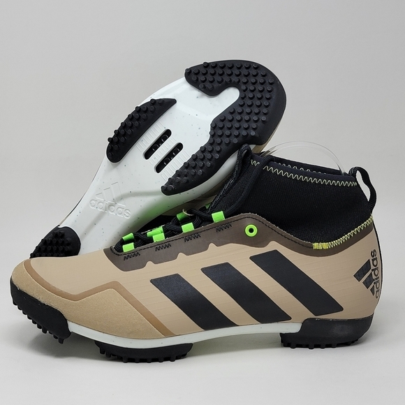 Adidas The Gravel Shoe Hiking Men\'s Size 7.5/Women\'s 8.5 Beige & Black GX166 New